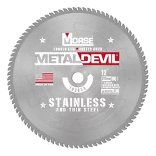 Morse Metal Devil Csm1290fssc, Hoja De Sierra Circular, Punt
