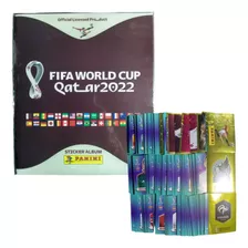 Álbum World Cup Qatar 2022 + 50 Estampas Sin Repetir Panini