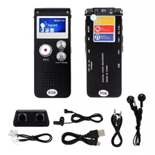 Grabador De Voz Digital Periodismo 8gb + Kit Accesorios