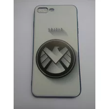Funda Protectora Para iPhone 8 Plus /avengers/escudo Shield 