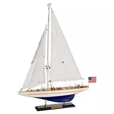 Sailingstory Velero De Madera Modelo De Barco De Vela Decora