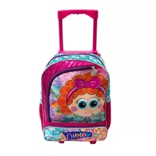 Bolso Morral Infantil Maleta Escolar Niños Con Ruedas