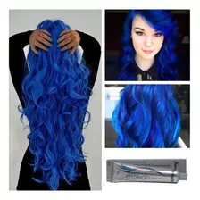 Tinta Cabelo Azul Royal Coloração Hidratylife Mairibel 60g