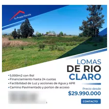 Lomas De Rio Claro. Región Del Maule