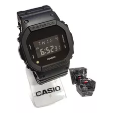 Relógio Casio Masculino Digital G Shock Dw-5600bbn-1dr