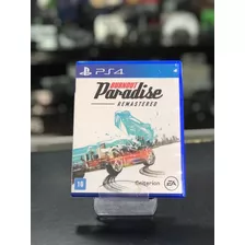 Burnout Paradise Ps4 Mídia Física