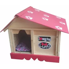 Casitas En Madera Perros&gatos Lacasadelamascota Casas Para 