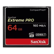 Cartão De Memória Sandisk Sdcfxps-064g-x46 Extreme Pro 64gb