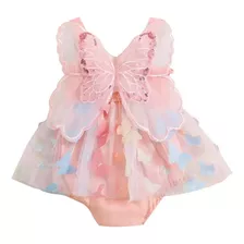 Vestido / Pañalero Bebe Mariposas