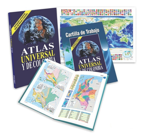 Atlas Universal Y De Colombia Zamora