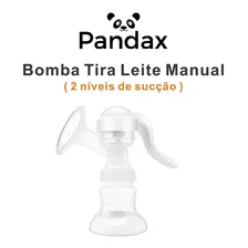 Bomba Manual Tira Leite Materno Extrator Dupla Sucção Pandax