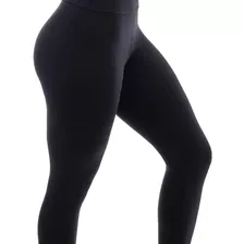 Calça Legging Feminina Preta Cos Alto