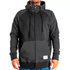 Dc Campera Lifestyle Hombre Fineline Negro-gris Blw