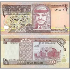 Jordania - Billete 1/2 Dinar 1997 - Unc
