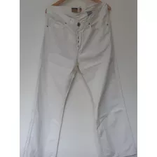 Pantalón Jean Oxford Kosiuko Color Blanco - Talle Xl (38)