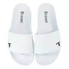 Chinelo Slide Traxart Branco Dx-083