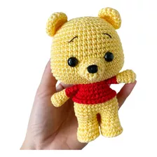 Ursinho Pooh Boneco Amigurumi Funko Pop