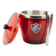 Balde De Gelo Time Fluminense 16.5x18 Cm Cor Grená