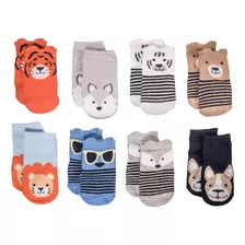 Pack De 8 Calcetines Para Bebés Little Me, Con Temática De A