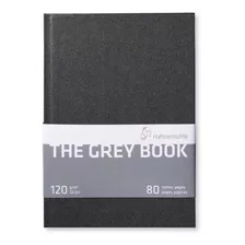 Caderno Sketch The Grey Book A4 120g 40 Folhas Hahnemuhle