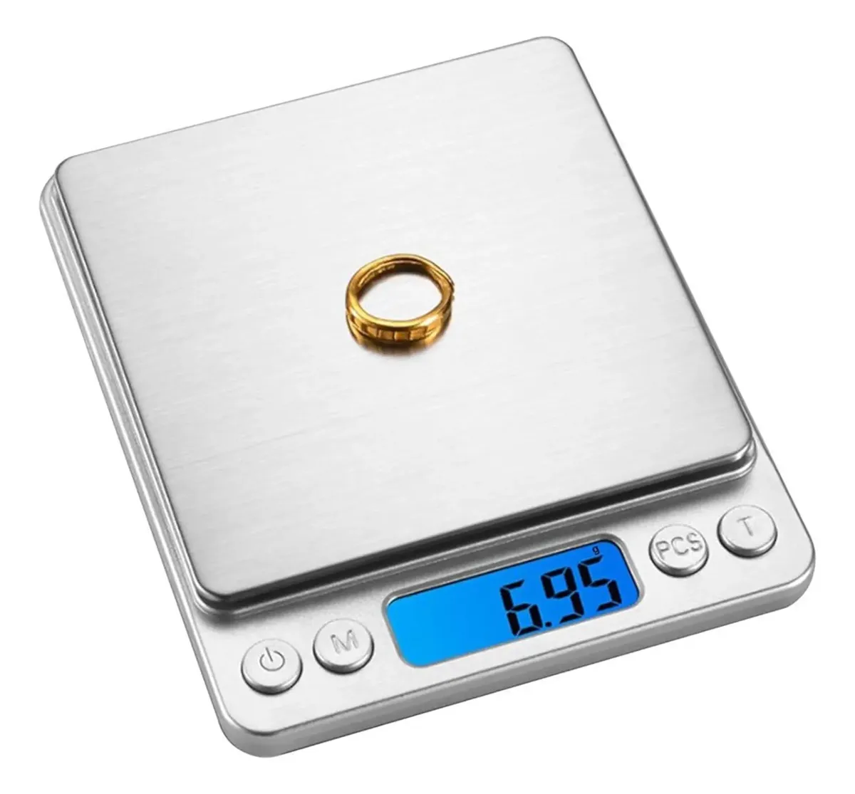 Balanza Precision Digital Pesa 0.1g Lcd Luz Comida Alimento