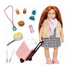 Lori Dolls Jessa's Camp Set Mini Doll & Camping Set Ro