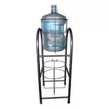 Dispensador Para Agua, 2 Porta Garrafón De 20 Lts. Metálico