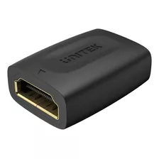 Adaptador Ficha Hdmi Hembra A Hdmi Hembra 4k 60hz Unitek