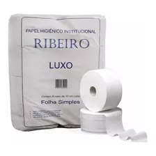 Papel Higiênico Rolão Luxo 8x300 Mts