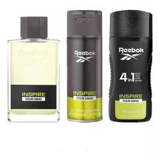 Set Reebok Inspire Your Mind Men Edt 100 Ml 3c