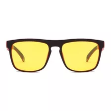 Óculos Lente Amarela Azul Visão Noturna Polarizado B6284