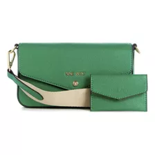 Bolsa Cross Body Para Mujer Nine West Verde Ngx523578