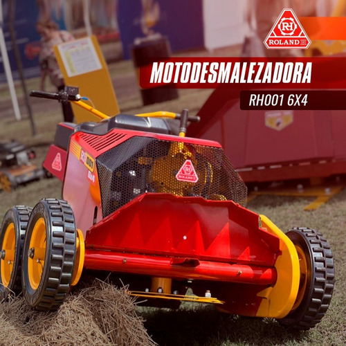 Mini Tractor Corta Césped Y Malezas Roland H 6x4 