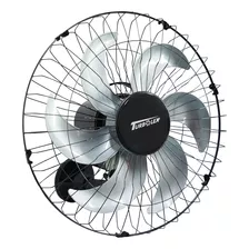 Ventilador Parede 50cm Industrial Turbo Turbão 6 Pás Preto