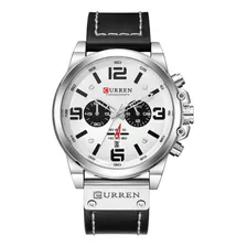 Reloj Curren De Cuarzo For Hombre Con Brazalete De Acero