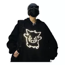 Tendencias Reflectantes Devil Smiley, Gengar Hoodies Plus