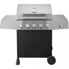 Cuisinart - Parilla Acero Inoxidable A Gas, 5 Quemadores