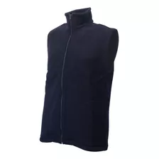 Chaleco Abrigo Polar Antipilling Uniformes Azul