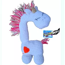 Unicornio En 2d. Amigurumi. Crochet. Peluche Tejido