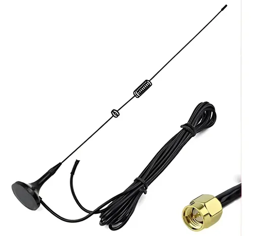 Antena Auto Magnetica Bibanda Sma M Vhf Uhf Yaesu