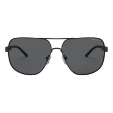 Lentes De Sol Ax 2030 Matte Black Grey Armani Exchange