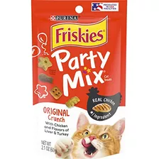 Friskies Made In Usa Facilities Cat Treats, Party Mix Origin