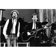 Quadro Poster Mdf Simon E Garfunkel In Central Park 1981