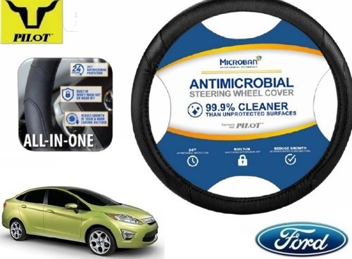 Funda Cubrevolante Negro Antimicrobial Ford Fiesta 1.6l 2012 Foto 4