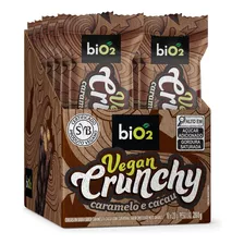 Bio2 Vegan Crunchy Caramelo E Cacau Sem Glúten 28g Dp 10 Uni
