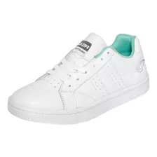 Tenis Jhos Dkda 70 Mujer Talla 22 Al 25 Color Blanco E1