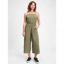 Gap Enterito Mono Mujer Verde Oliva Fresco Super Comodo!