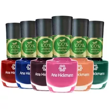 Kit Esmalte Ana Hickmann Magias Da Amazonia Vegano 6 Cores