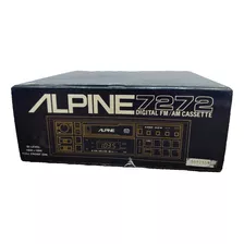 Vintage Alpine Estéreo Para Auto Modelo 7272 ¡nuevo!