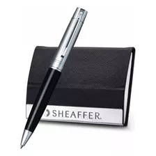 Conjunto Sheaffer (esferográfica + Porta Cartão) Gift 300